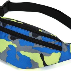 Fanny Pack for Men & Women, Fashion Waterproof Waist Packs with Adjustable Belt, Casual Bag Bum Bags for Travel Sports Running.